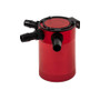 Mishimoto MMBCC-CBTHR-RD - Compact Baffled Oil Catch Can 3-Port - Red