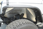 DV8 Offroad INFEND-01FR - 07-18 Jeep Wrangler JK Front Aluminum Inner Fender - Raw