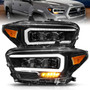 Anzo 111500 - 2016-2017 Toyota Tacoma TRD LED Projector Headlights