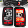 Anzo 311362 - 2000-2006 Chevrolet Tahoe LED Tail Lights w/ Clear Lens Black Housing