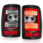 Anzo 311362 - 2000-2006 Chevrolet Tahoe LED Tail Lights w/ Clear Lens Black Housing