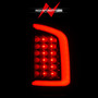 Anzo 311368 - 2002-2006 Dodge  Ram 1500 LED Tail Lights w/ Light Bar Black Housing Clear Lens