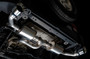 AWE 3015-32003 - 07-18 Jeep Wrangler JK/JKU 3.6L Tread Edition Axle-Back Dual Exhaust - Chrome Silver Tips