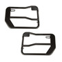 Rugged Ridge 11509.15 - Fortis Front Tube Doors with Mirrors 18-23 Jeep Wrangler JL/JT