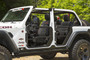 Rugged Ridge 11509.15 - Fortis Front Tube Doors with Mirrors 18-23 Jeep Wrangler JL/JT
