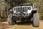 Rugged Ridge 11540.32 - HD Bumper Stubby Front 07-18 Jeep Wrangler JK 18-20 Jeep Wrangler JL 2020 JT