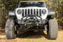 Rugged Ridge 11540.32 - HD Bumper Stubby Front 07-18 Jeep Wrangler JK 18-20 Jeep Wrangler JL 2020 JT