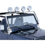 Rugged Ridge 11138.01 - 97-06 Jeep Wrangler TJ Stainless Steel Full Frame Light Bar
