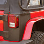 Rugged Ridge 11651.07 - Rear Corner Kit Body Armor 2-Door 7-18 Jeep Wrangler