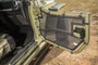 Rugged Ridge 13579.50 - Tube Door Covers Front Pair Black 07-18 Jeep Wrangler JK/JKU