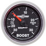 AutoMeter 3659 - Sport-Comp II 52mm Full Sweep Electronic 30 In Hg-Vac/30 PSI Vacuum/Boost Gauge