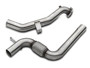 Kooks 11533110 - 3" x 2-1/4" SS Competition Only OEM Downpipe. 2015-2023 Mustang EcoBoost