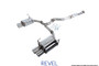 Revel T70188R - Medallion Touring-S Catback Exhaust - Dual Muffler/ Quad Tip 15-17 Subaru Impreza WRX / Sti