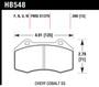Hawk HB548Q.510 - DTC-80 Disc Brake Pad