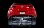 AWE 3015-43140 - 15-17 Volkswagen Golf R MK7 Track Edition Exhaust - Diamond Black Tips (102mm)