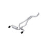 MBRP S43003CF - 20-24 Toyota Supra T304 Stainless Steel 3 inch Cat Back Dual Rear with Carbon Fiber Tips