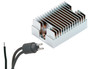 ACCEL 201123C - Voltage Regulator; Motorcycle; Electronic; 2 Prong Male Round Plug; Fits Harley Davidson; Chrome; 1.0 lb;