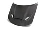 Anderson Composites AC-HD15DGCRHC-OE - 15-18 Dodge Charger Hellcat Type-OE Style Carbon Fiber Hood