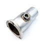 Stainless Works HCA33O2 - Collector Adapter 3-Bolt 3in OD Tubing 3in OD Outlet + O2 Bung