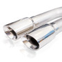 Stainless Works CTTH15CBR - 15-19 Chevrolet Tahoe 5.3L/6.2L Redline Cat-Back Exhaust w/4in Polished Tips