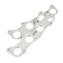 Stainless Works HFFORD5.0200 - Ford 5.2L/5.0L Coyote Round Port Shaped Header 304SS Exhaust Flanges 2in Primaries