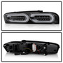 Spyder 5087218 - Chevy Camaro 16-18 Halogen LED Tail Lights Black ALT-YD-CCAM16HAL-SEQ-BK