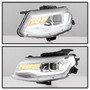 Spyder 5087386 - Chevy Camaro 16-18 (Do Not Fit Halogen) Projector Headlights Chrome PRO-YD-CCAM16HIDSI-SEQ-C