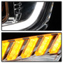 Spyder 5087386 - Chevy Camaro 16-18 (Do Not Fit Halogen) Projector Headlights Chrome PRO-YD-CCAM16HIDSI-SEQ-C