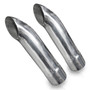 Stainless Works 7080250 - Short Turn Down Tips- 2 1/2in ID Inlet 2 1/2in Body