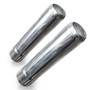 Stainless Works 7040250 - Pencil Cut Exhaust Tips 2 1/2in Body 2 1/2in ID Inlet