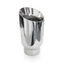 Stainless Works 799300 - Conical Double Wall Slash Cut Exhaust Tip - 4in Body 3in Inlet