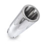 Stainless Works 796250 - Double Wall Straight Cut Exhaust Tips - 4in Body 2 1/2in ID