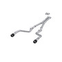 MBRP S71183CF - T304 Stainless Steel 3.0 Inch Cat-Back Dual Rear Race Profile with Dual Carbon Fiber Tips 15-23 Dodge Charger