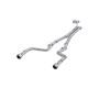 MBRP S7118AL - Aluminized Steel 3.0 Inch Cat-Back Dual Rear Race Profile with Dual Tips 15-23 Dodge Charger