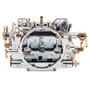 Edelbrock 190449 - Reman Carburetor, Thunder Series Avs Dual Quad Annular Boosters 500 Cfm (Manual Choke) E-Shine
