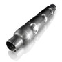 Stainless Works CR2525 - 2.5in CHAMBERED ROUND MUFFLER (MILL FINISH)