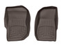 Weathertech 475731IM - FloorLiner™ HP; Cocoa; Front;