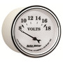 AutoMeter 1292 - Gauge Voltmeter 2-1/16in. 18V Elec Old Tyme White II