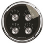 AutoMeter 2012 - Gauge Quad 5in. 0 Ohm(e) to 90 Ohm(f) Elec Prestige Blk. Diamond