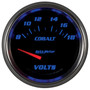 AutoMeter 7991 - Gauge Voltmeter 2-5/8in. 18V Electric Cobalt
