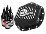 aFe Power 46-71151B - Pro Series Rear Differential Cover Black w/ Machined Fins & Gear Oil