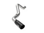 aFe Power 49-44125-B - Large Bore-HD 5 IN 409 SS DPF-Back Exhaust System w/Black Tip 20-21 GM Truck V8-6.6L
