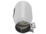 aFe Power 49T30452-P09 - MACH Force-Xp 409 Stainless Steel Clamp-on Exhaust Tip Polished