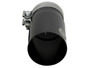 aFe Power 49T35404-B07 - MACH Force-Xp Stainless Steel Clamp-on Exhaust Tip Black - Right - Exit