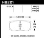 Hawk HB221V1.18 - DTC-50 AP Racing/Wilwood Race Brake Pads