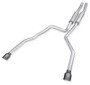 Stainless Works RAM21CBLBC - 2021 Ram TRX 6.2L Legend Catback w/ Black Chrome Tips