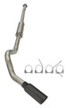 Pypes SFT24VB - Raptor Catback Exhaust Kit 4 Inch Black Tips For 11-14 Raptor  Exhaust