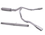 Gibson 65714 - Cat-Back Dual Extreme Exhaust System; Stainless