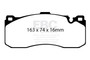 EBC DP81995RPX - Racing 08-10 BMW 135 3.0L Twin Turbo RP-X Front Brake Pads