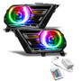 ORACLE Lighting 7050-504 - 10-14 Ford Mustang HL (Non-HID) - ColorSHIFT w/ Simple Controller